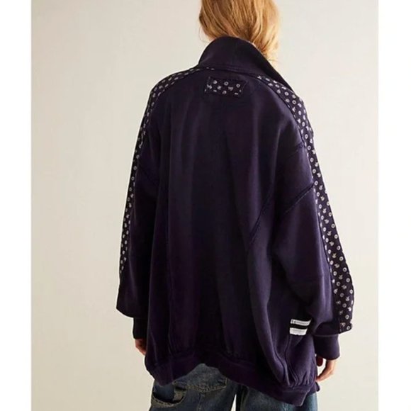 NWT Free People We The Free Heritage Track Jacket - Picture 2 of 3